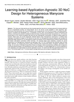 Learning-based Application-Agnostic 3D NoC Design for Heterogeneous
  Manycore Systems