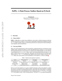 PoPPy: A Point Process Toolbox Based on PyTorch