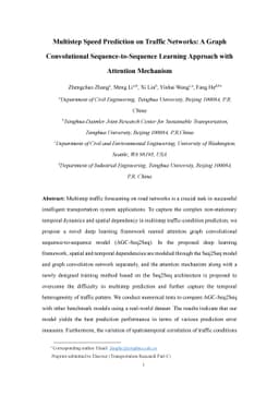 Multistep Speed Prediction on Traffic Networks: A Graph Convolutional
  Sequence-to-Sequence Learning Approach with Attention Mechanism
