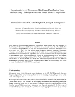 Dermatologist Level Dermoscopy Skin Cancer Classification Using
  Different Deep Learning Convolutional Neural Networks Algorithms