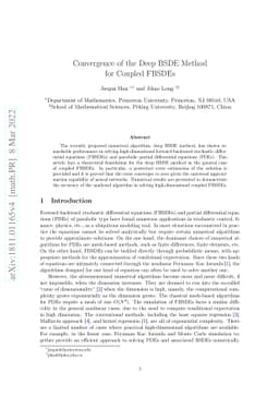 Convergence of the Deep BSDE Method for Coupled FBSDEs