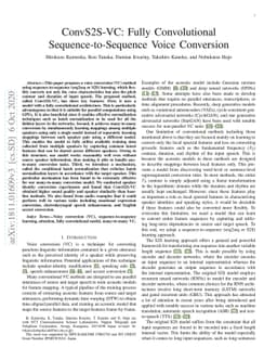 ConvS2S-VC: Fully convolutional sequence-to-sequence voice conversion