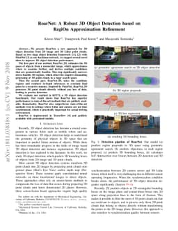 RoarNet: A Robust 3D Object Detection based on RegiOn Approximation
  Refinement