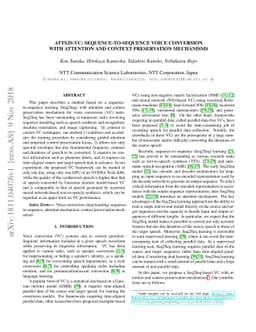 AttS2S-VC: Sequence-to-Sequence Voice Conversion with Attention and
  Context Preservation Mechanisms