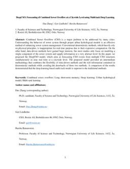 DeepCSO: Forecasting of Combined Sewer Overflow at a Citywide Level
  using Multi-task Deep Learning