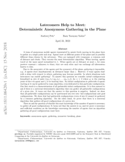 Latecomers Help to Meet: Deterministic Anonymous Gathering in the Plane