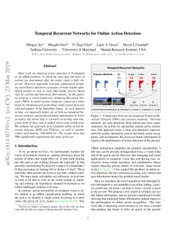 Temporal Recurrent Networks for Online Action Detection