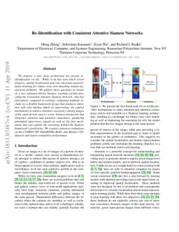 Re-Identification with Consistent Attentive Siamese Networks