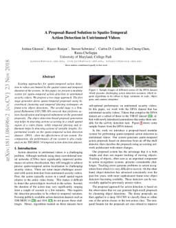 A Proposal-Based Solution to Spatio-Temporal Action Detection in
  Untrimmed Videos
