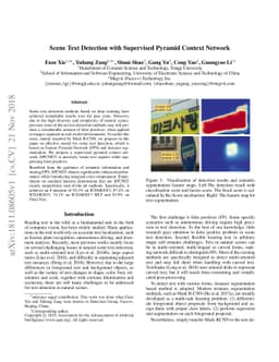 Scene Text Detection with Supervised Pyramid Context Network