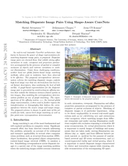 Matching Disparate Image Pairs Using Shape-Aware ConvNets