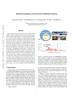 InstaNAS: Instance-aware Neural Architecture Search