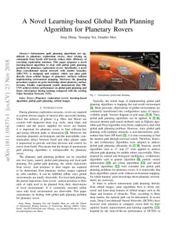 A Novel Learning-based Global Path Planning Algorithm for Planetary
  Rovers
