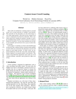 Context-Aware Crowd Counting