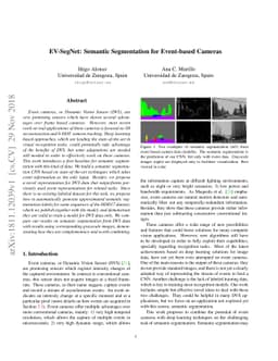 EV-SegNet: Semantic Segmentation for Event-based Cameras