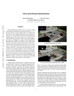 Adversarial Domain Randomization