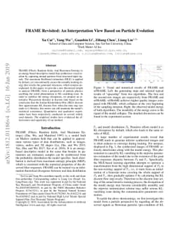 FRAME Revisited: An Interpretation View Based on Particle Evolution