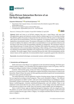 Data-Driven Interaction Review of an Ed-Tech Application