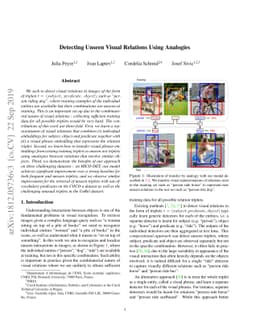 Detecting unseen visual relations using analogies