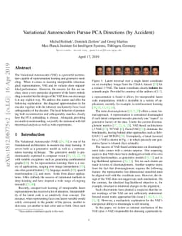 Variational Autoencoders Pursue PCA Directions (by Accident)
