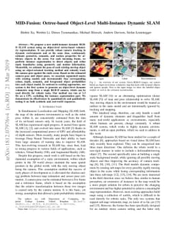 MID-Fusion: Octree-based Object-Level Multi-Instance Dynamic SLAM