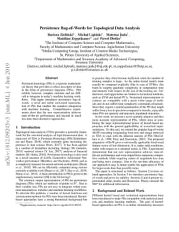 Persistence Bag-of-Words for Topological Data Analysis