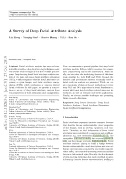 A Survey of Deep Facial Attribute Analysis