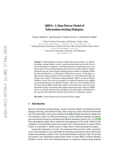 QRFA: A Data-Driven Model of Information-Seeking Dialogues