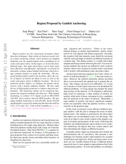 Region Proposal by Guided Anchoring