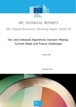 Fair and Unbiased Algorithmic Decision Making: Current State and Future
  Challenges