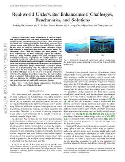 Real-world Underwater Enhancement: Challenges, Benchmarks, and Solutions
