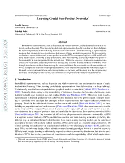 Learning Credal Sum-Product Networks
