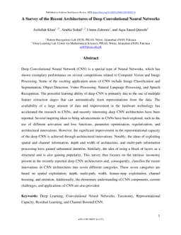 A Survey of the Recent Architectures of Deep Convolutional Neural
  Networks