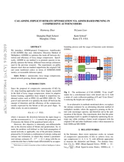 CAE-ADMM: Implicit Bitrate Optimization via ADMM-based Pruning in
  Compressive Autoencoders