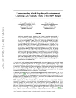 Understanding Multi-Step Deep Reinforcement Learning: A Systematic Study
  of the DQN Target