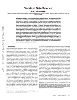 Veridical Data Science