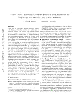 Heavy-Tailed Universality Predicts Trends in Test Accuracies for Very
  Large Pre-Trained Deep Neural Networks