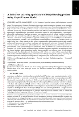 A Zero-Shot Learning application in Deep Drawing process using
  Hyper-Process Model
