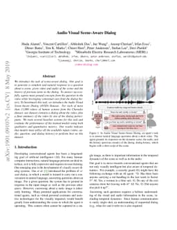 Audio-Visual Scene-Aware Dialog