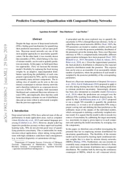 Predictive Uncertainty Quantification with Compound Density Networks
