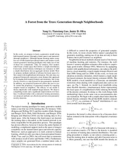A Forest from the Trees: Generation through Neighborhoods