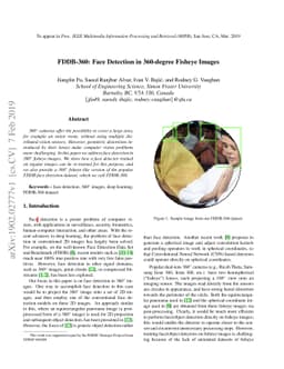 FDDB-360: Face Detection in 360-degree Fisheye Images