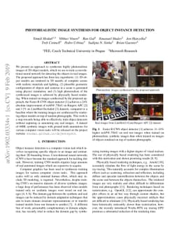 Photorealistic Image Synthesis for Object Instance Detection