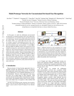 Multi-Prototype Networks for Unconstrained Set-based Face Recognition