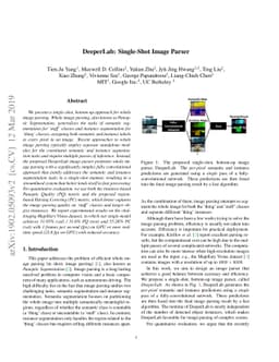 DeeperLab: Single-Shot Image Parser