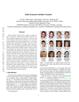 Fully-Featured Attribute Transfer
