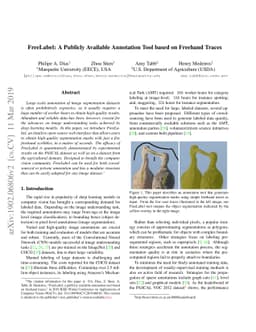FreeLabel: A Publicly Available Annotation Tool based on Freehand Traces