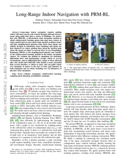 Long-Range Indoor Navigation with PRM-RL