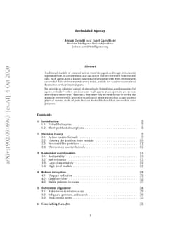 Embedded Agency
