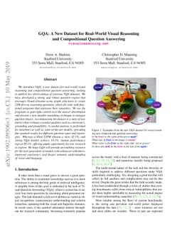GQA: A New Dataset for Real-World Visual Reasoning and Compositional
  Question Answering